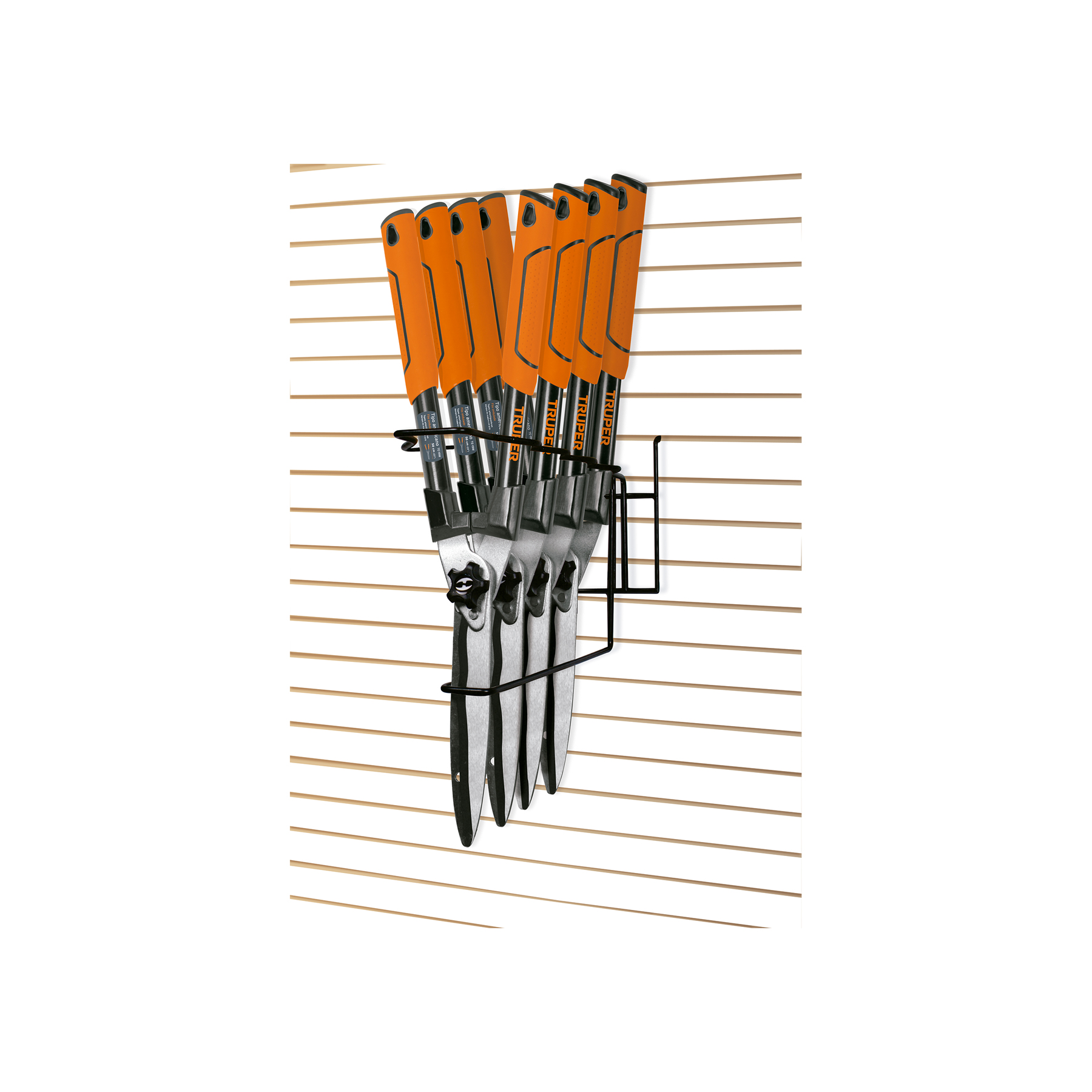 R-TIJ-CH.jpg Rack para tijeras de poda chicas, TRUPER R TIJ CH
