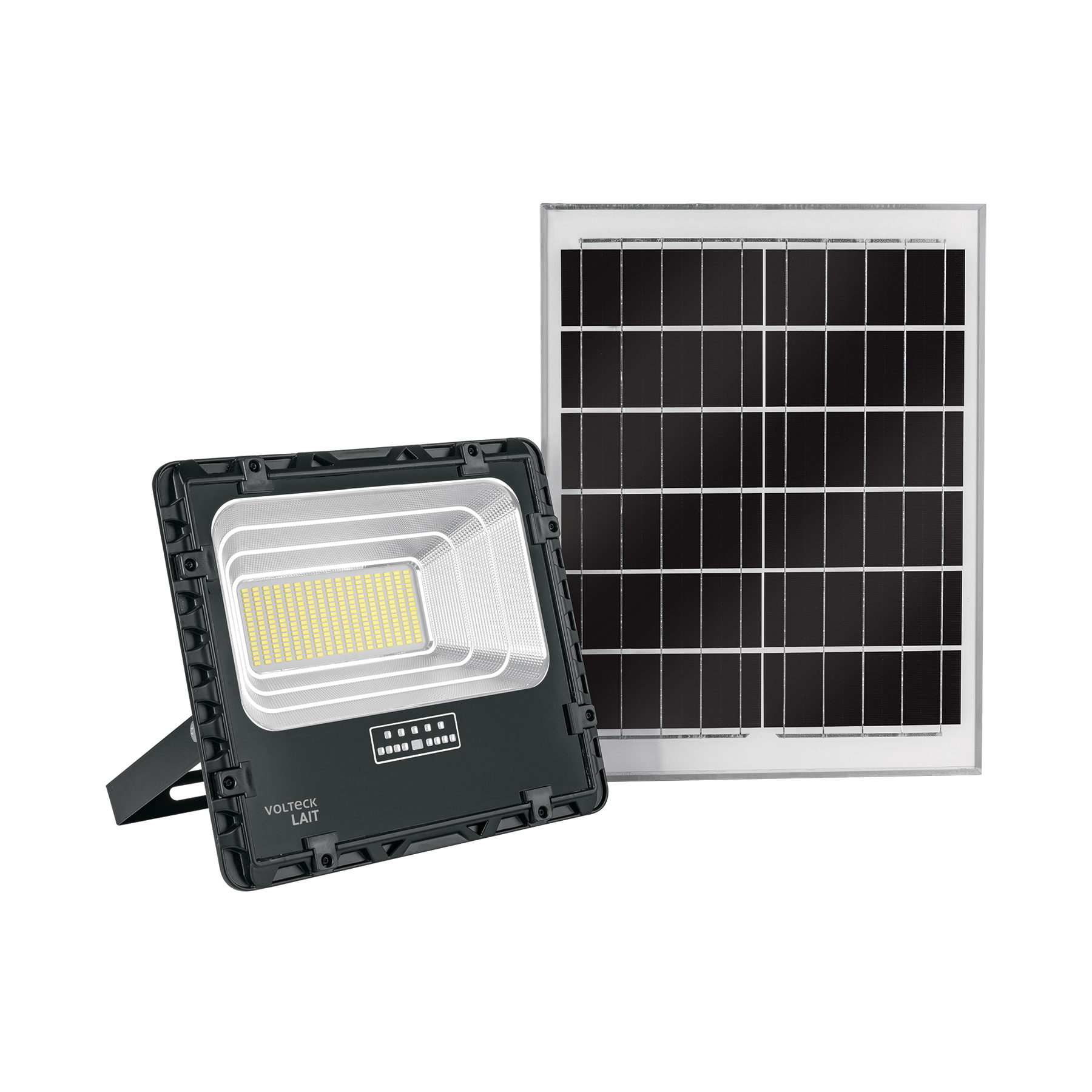 REF-506SL.jpg Reflector LED con panel solar 200W 6500K, VOLTECK REF 506SL