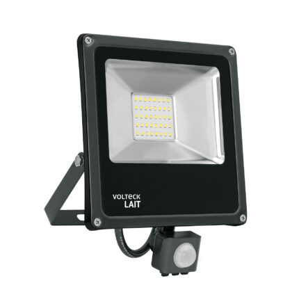 Reflector LED para exteriores 20W 6500K con sensor, VOLTECK