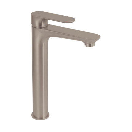 Monomando alto para lavabo, satín, FOSET RIVIERA