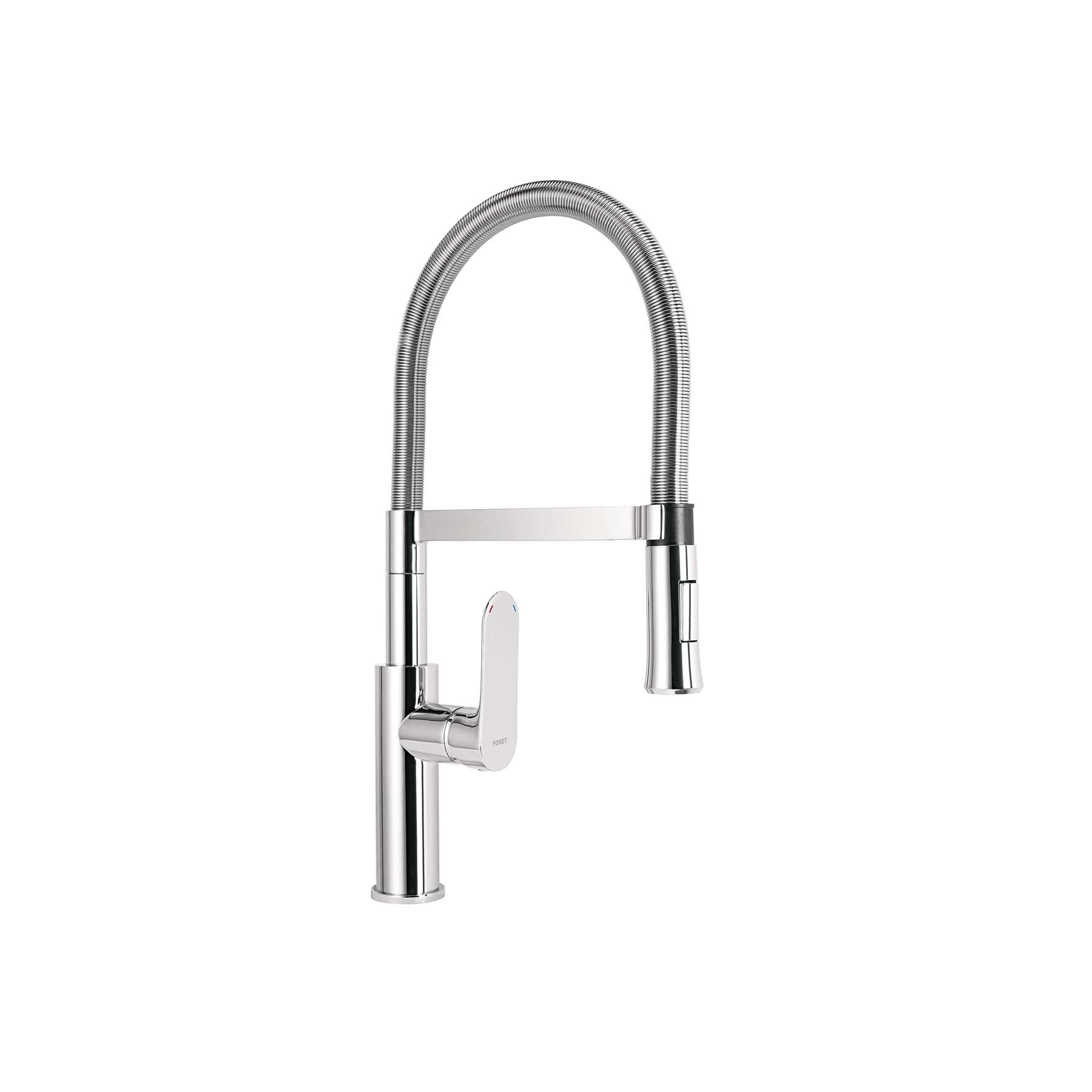 RIM-84.jpg Monomando nariz flexible para fregadero, cromo,FOSET RIVIERA RIM 84