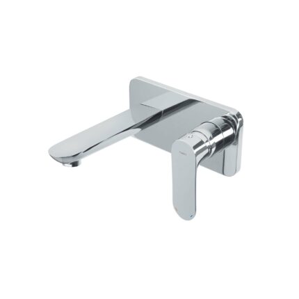 Monomando a pared para lavabo, cromo, FOSET RIVIERA