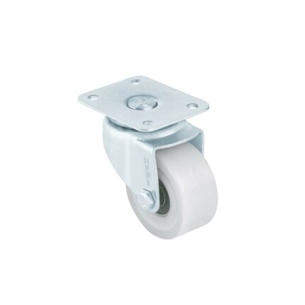 Rodaja uso múltiple 2', polietileno, placa giratoria, balero