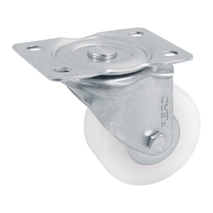 Rodaja uso múltiple 3', polietileno, placa giratoria, balero