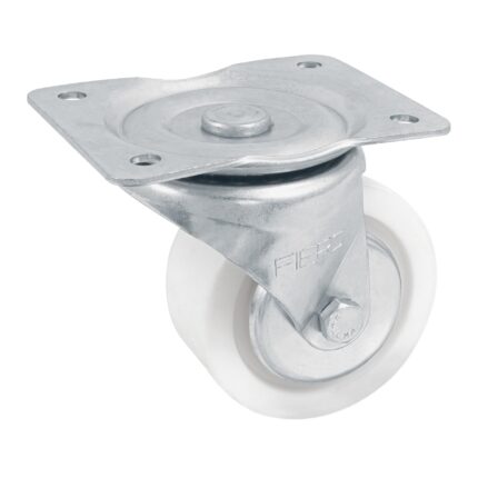 Rodaja uso múltiple 4', polietileno, placa giratoria, balero