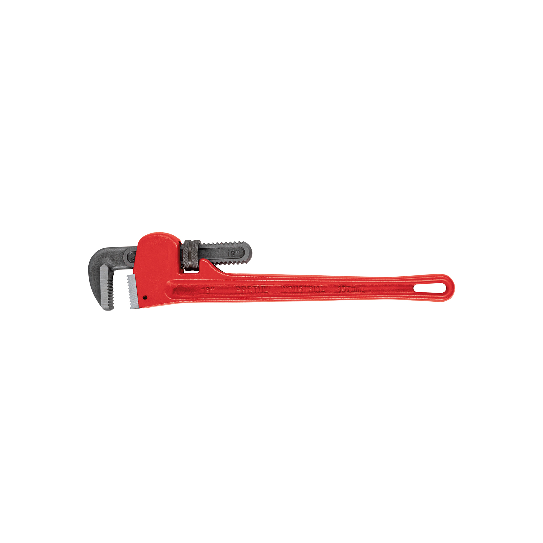 STI-18P.jpg Llave stilson 18' cuerpo de hierro maleable, PRETUL STI 18P