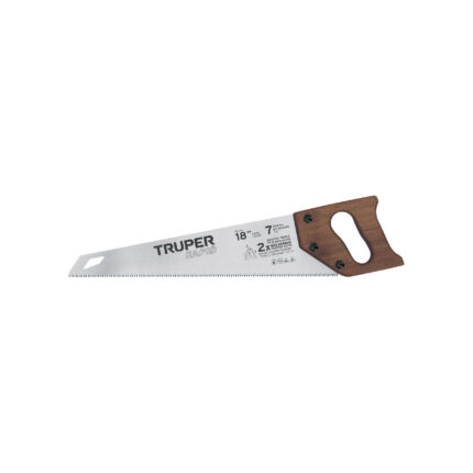 Serrucho Rapid 18', 7 DPP, mango de madera, TRUPER