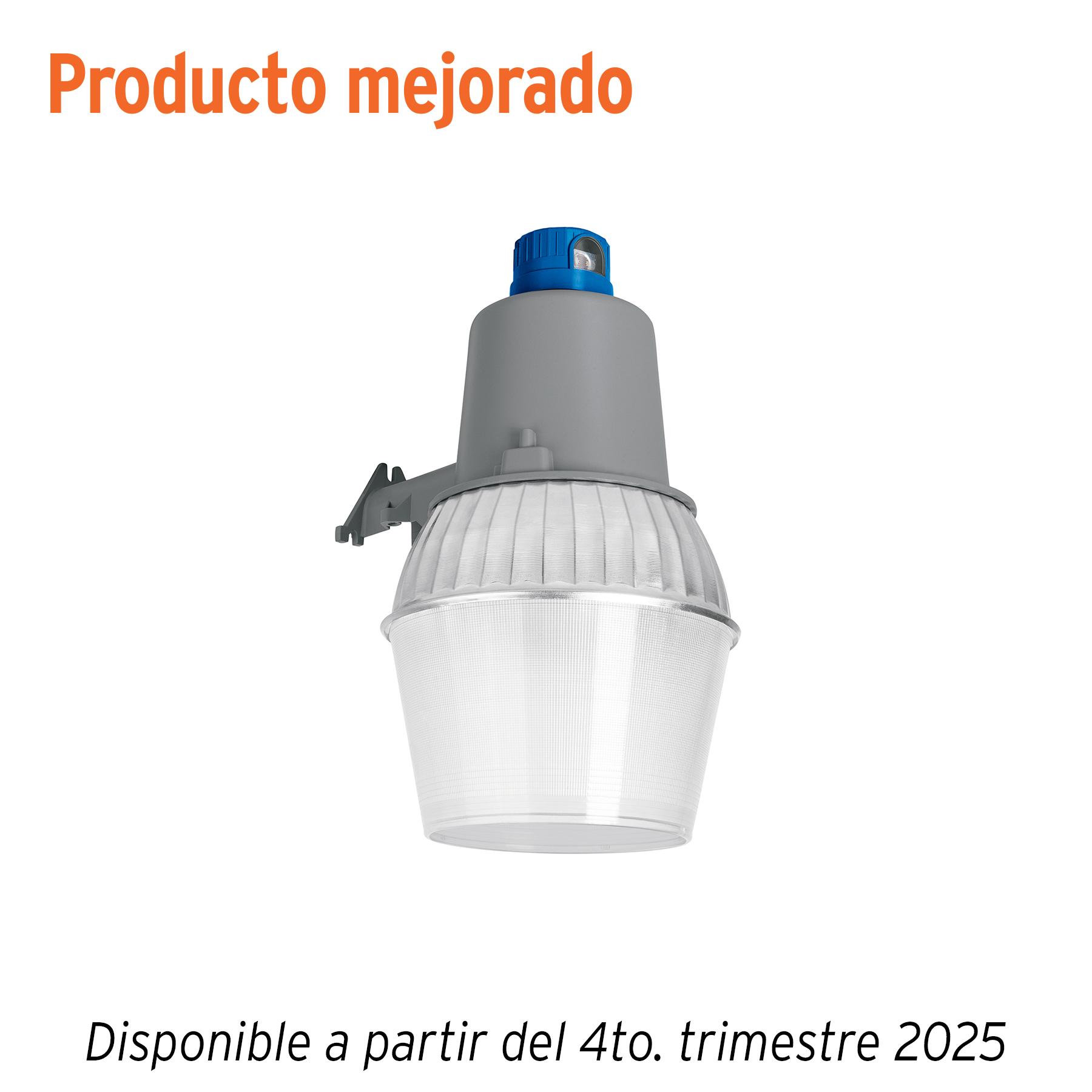 SUB-821F.jpg Luminario suburbano con foco LED 40W 6500K y sensor de luz SUB 821F