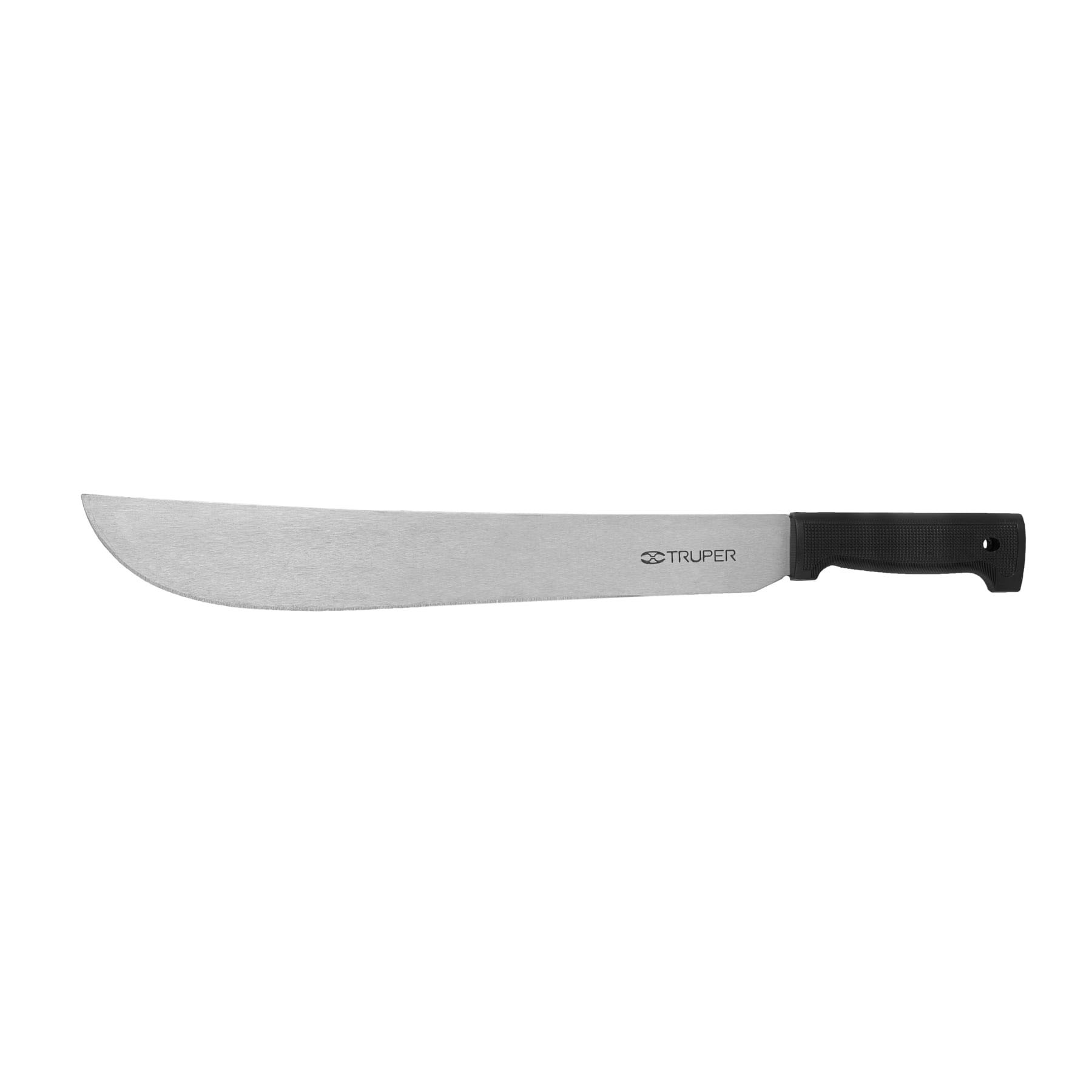 T-460-16B.jpg Machete estándar 16' cacha negra inyectada, TRUPER T 460 16B