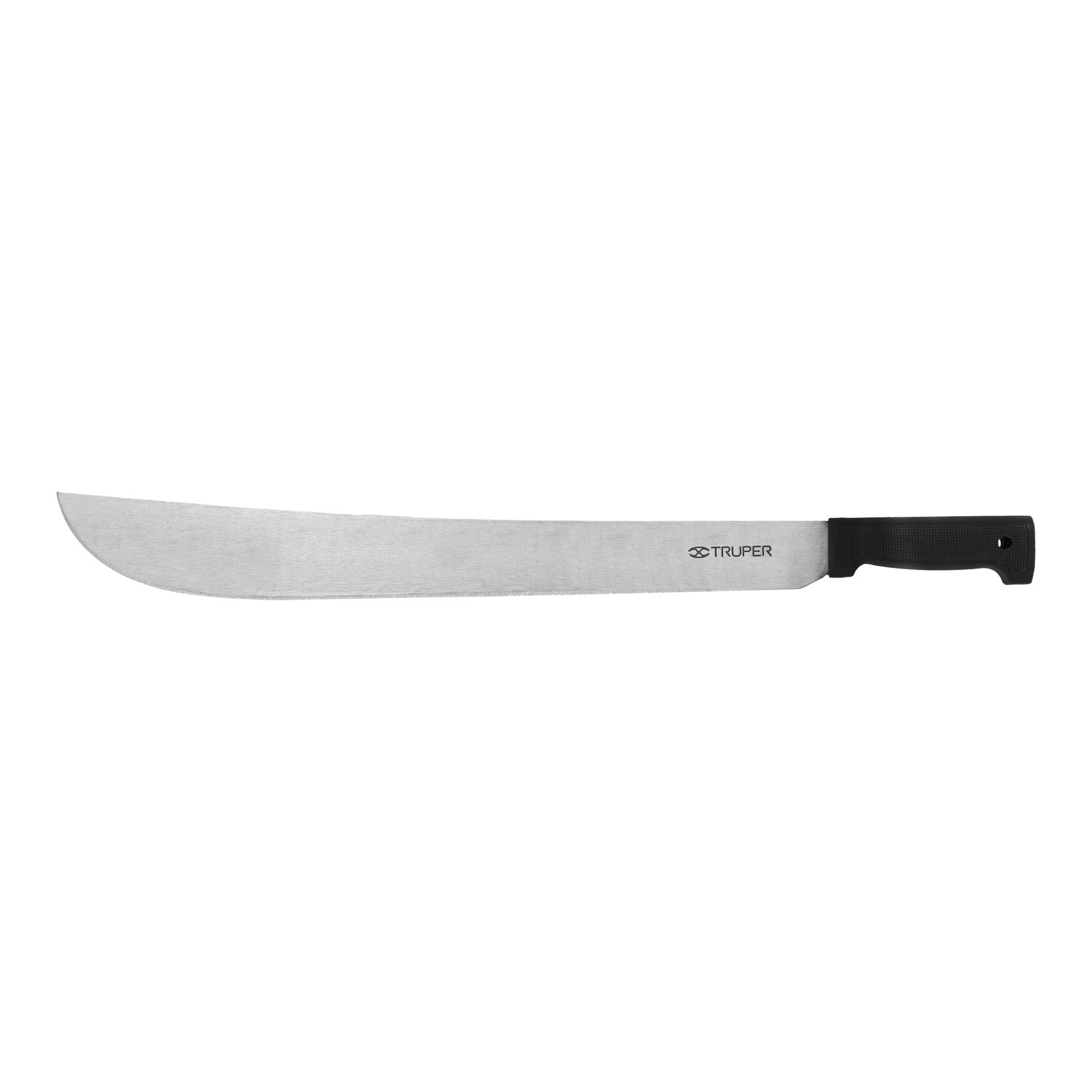 T-460-20B.jpg Machete estándar 20' cacha negra inyectada, TRUPER T 460 20B