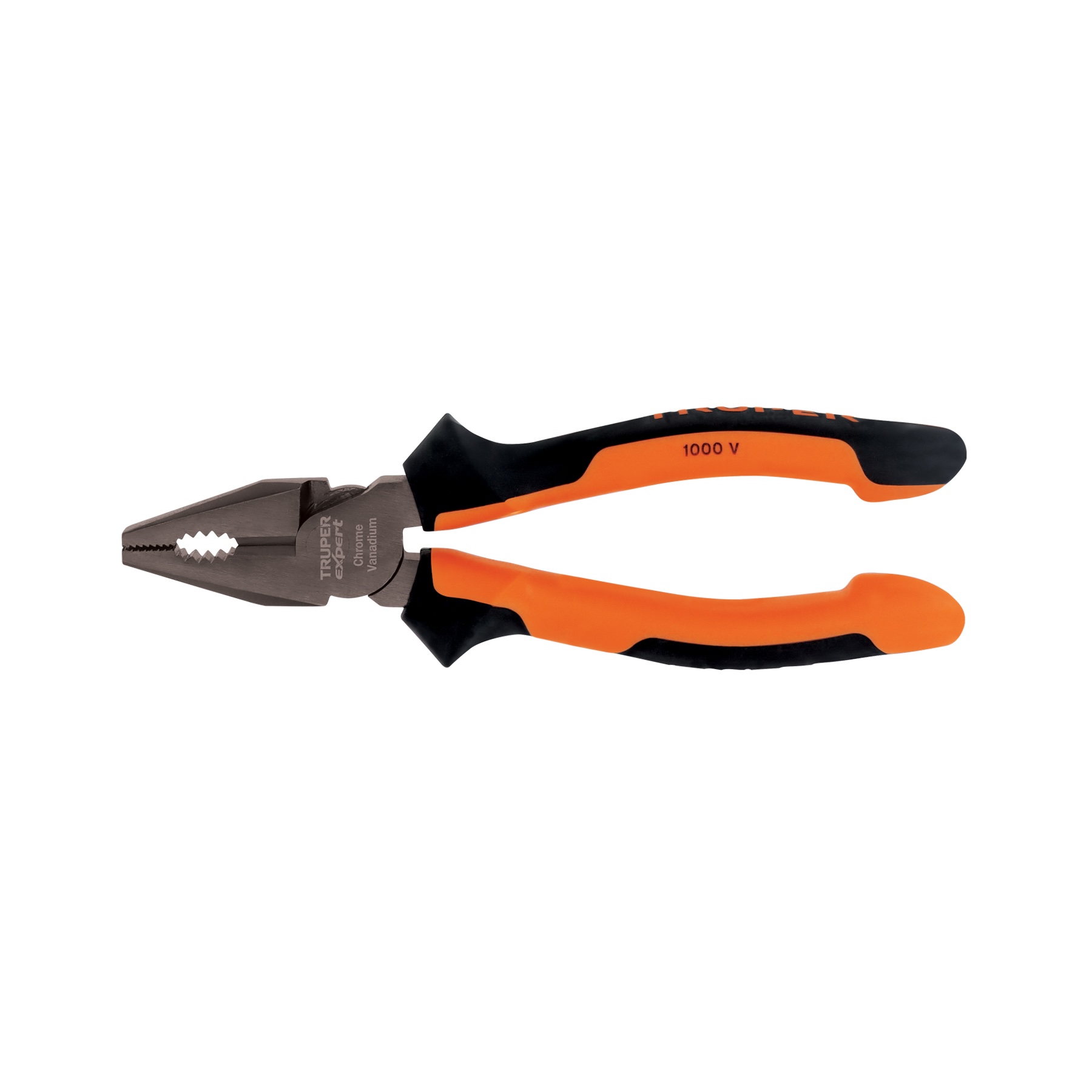 T201-7X.jpg Pinza para electricista 7' alta palanca, Comfort Grip,EXPERT T201 7X