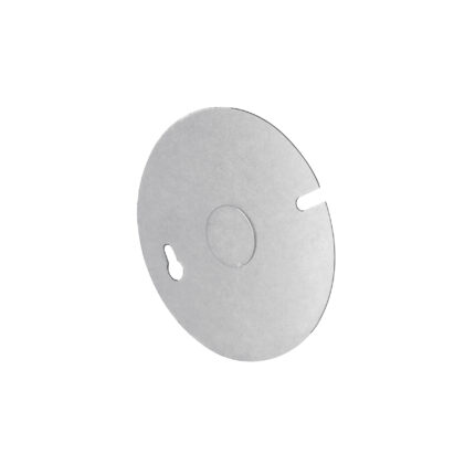 Tapa para caja octagonal 3' metálica reforzada, VOLTECK