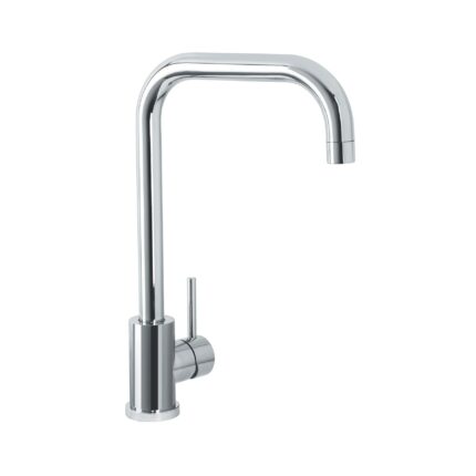 Monomando para fregadero cuello curvo, cromo, TUBIG