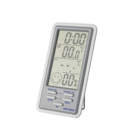 Termómetro digital con sensor de humedad, higrómetro,VOLTECK