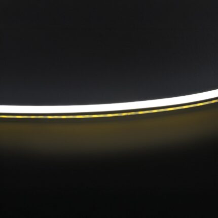 Tira flex LED neón 11 W para interior y exterior, 5 m blanco