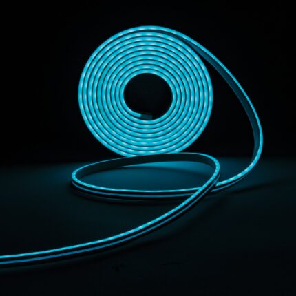 Tira flex LED neón 14 W para interior y exterior, 5 m, RGB