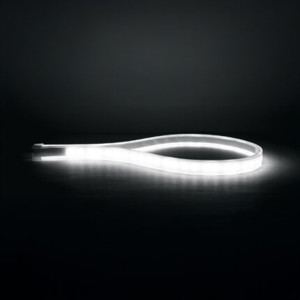 Par de Tiras LED secuenciales para auto 30cm blanco-amarillo