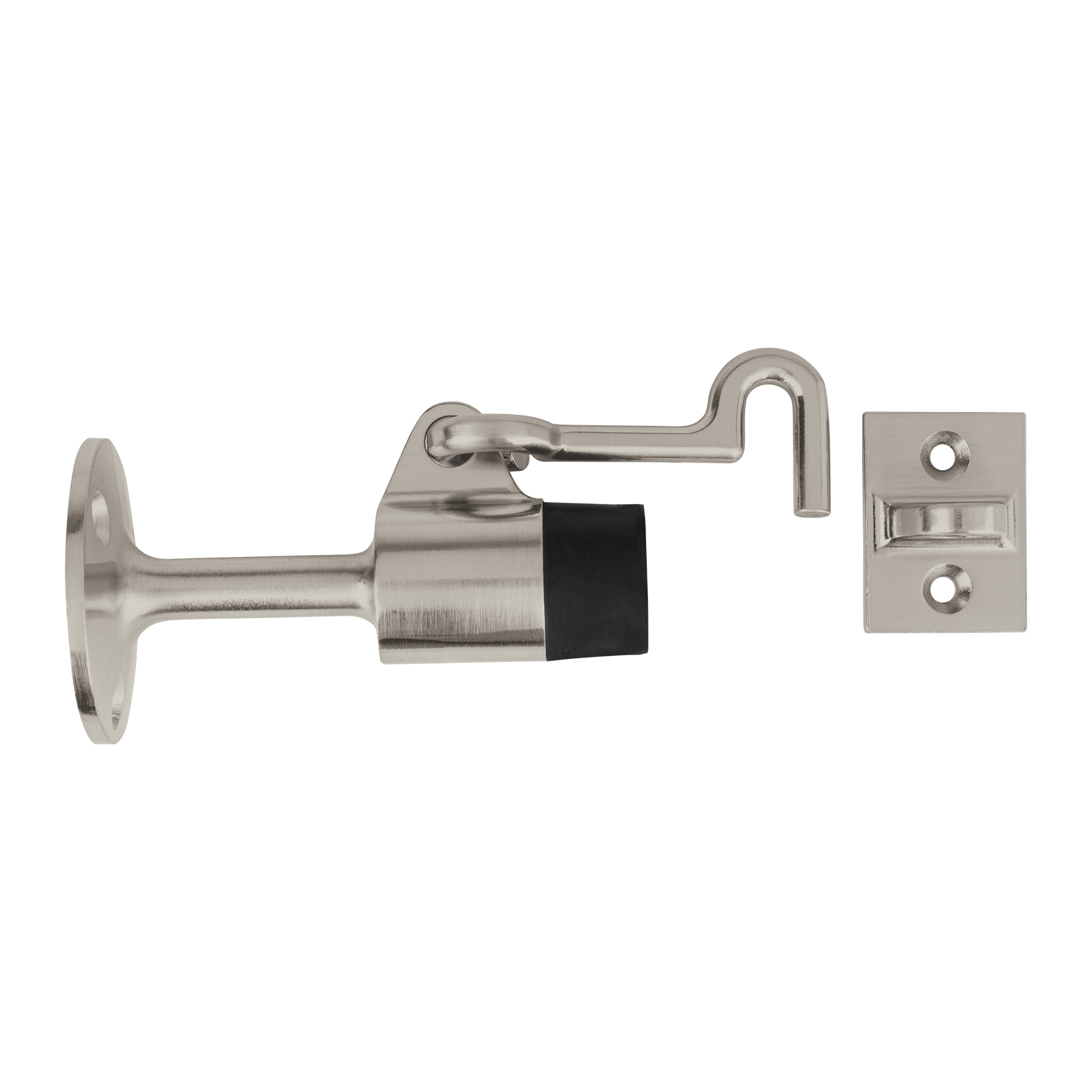 TOGA-3.jpg Tope con gancho para puerta, cromo satinado, HERMEX TOGA 3